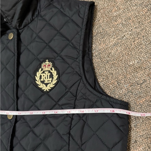 Lauren by Ralph Lauren Quilted Black Vest for Women- Small - Picture 6 of 7